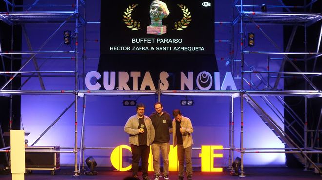 Imagen de la gala final de la Mostra de Curtas de Noia del 2025