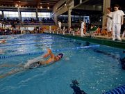 La piscina de R�as do Sur reuni� a numeroso p�blico.