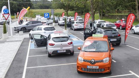 Exposici�n de veh�culos de Feirauto, en imaxe de arquivo