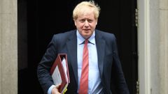 Boris Johnson en el 10 Downing Street