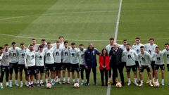 La selecci�n espa�ola visita A Coru�a