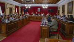 Una votaci�n en el pleno de Lugo