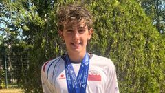 Rub�n Ant�n nad� a un gran nivel en el Campeonato de Espa�a de aguas abiertas disputado en Ibiza