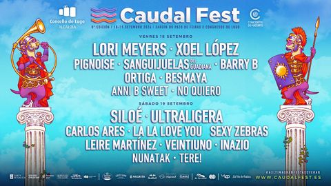 El cartel del Caudal Fest 2026, a la espera de las �ltimas confirmaciones
