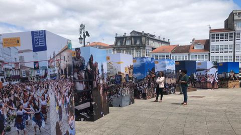 Betanzos inaugur ayer una exposicin sobre la feria medieval, que este ao no se puede celebrar debido al coronavirus. Precisamente este viernes 10 de julio deba comenzar la edicin del 2020