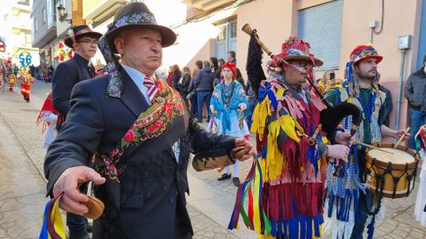 Viana acoge la mayor mascarada de la pennsula Ibrica.El entroido de Pombriego (Len) estuvo presente.