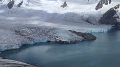 Glaciar en la Antrtida.