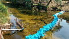 El nivel del Verdugo es tan baja que la captacin auxiliar en Ponte Caldelas puede quedar por encima del agua
