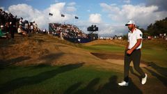 Sam Burns, en la jornada del s�bado en el Abierto Brit�nico