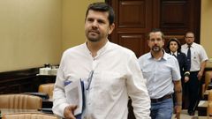 Jes�s Dom�nguez, cuando compareci� en la comisi�n de investigaci�n del Congreso 