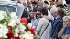 Las escenas de dolor se repitieron el mi�rcoles, cuando fueron enterradas las tres mujeres
