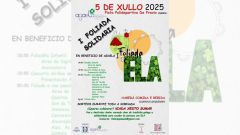 I Foliada Solidaria de Agaela e el pabelln de Pravio