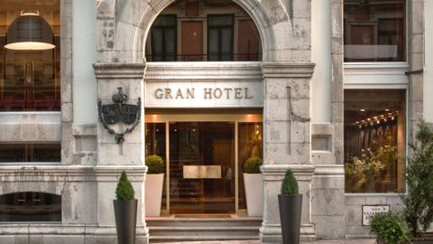 El Gran Hotel España es uno de los complejos hoteleros más antiguos de Oviedo