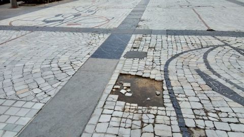 Desperfectos en el Campo San Francisco, Paseo de los �lamos