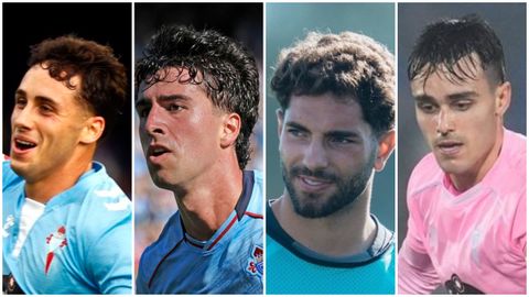 Pablo Dur�n, Hugo Gonz�lez, Javi Rueda y Miguel Rom�n