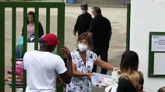 Foto de archivo del Colexio Novo de Monforte