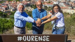 Rosendo Fern�ndez, Jos� Manuel Baltar y Ana Villarino escenificaron as� los cambios en la c�pula del PP de Ourense.