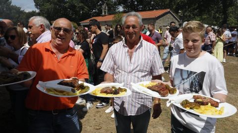 Imagen de archivo de la Festa do Chuletón de Garabás.