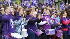 Las im�genes del 8M en Ferrol