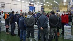 Subasta de pesca de Gran Sol en la lonja de Vigo (foto de archivo), l�der en Galicia en facturaci�n y descargas