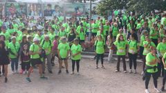La Asociaci�n Espa�ola contra el C�ncer promovi� una marcha en septiembre en Santiago.