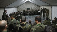 Distintos momentos del adiestramiento de los militares