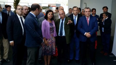 Miyar y la consejera Mar�a Jes�s �lvarez