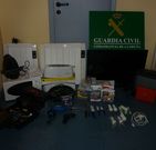 La Guardia Civil recuper� los objetos sustra�dos en Porto do Son. 