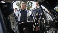 Amador Vidal, que es piloto de ralis, en una imagen de archivo