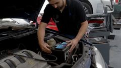 Imagen de archivo del taller Rodi Motor en el pol�gono de Sab�n