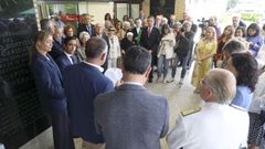 En la imagen, un momento del acto celebrado en el Hospital General Juan Cardona para celebrar sus 50 aos de trayectoria en Caranza