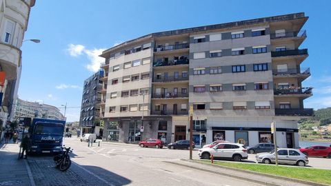 Edificio Neptuno, en Viveiro