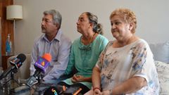 Los padres y la suegra de Pilar Garrido