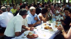 Imagen de archivo de una comida popular en A R�a de Valdeorras