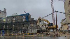 La demolici�n de la Casa da Botica se realiz� a finales de enero