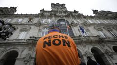 Imagen de archivo de una protesta de trabajadores de Alu Ib�rica