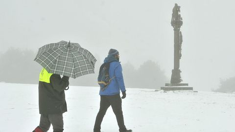 Nieve en Rodeiro