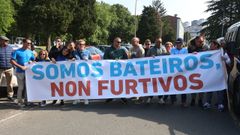 Los bateeiros se concentraron una vez m�s en San Caetano