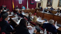 Lugo volvi� a celebrar plenos presenciales tras la pandemia