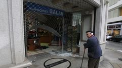 Las im�genes del accidente en Almacenes Gal�n