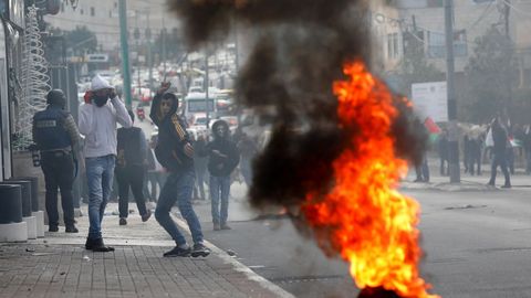 Continan las manifestaciones contra la decisin de Trump de reconocer Jerusaln como capital de Israel