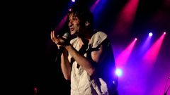 Albert Pl�, en un concierto en Viveiro en 2008.