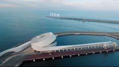 Un brazo exterior de 300 metros permitir� atraer a los grandes portacontenedores