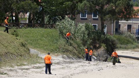 Las im�genes del primer d�a de la fase 2 de la desescala en Barbanza