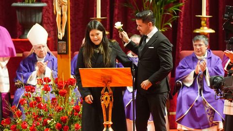 Liliana S�enz, hija de una de las v�ctimas mortales del accidente, habl� en el funeral en representaci�n de las v�ctimas: �Lucharemos por saber la verdad para curar una herida que nunca cerrar�