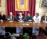 Ballesta, Dom�nguez, Mu��os, Barcala, Gil y Samir Sami en el acto.