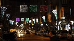 Alumbrado de Navidad en Ribadeo