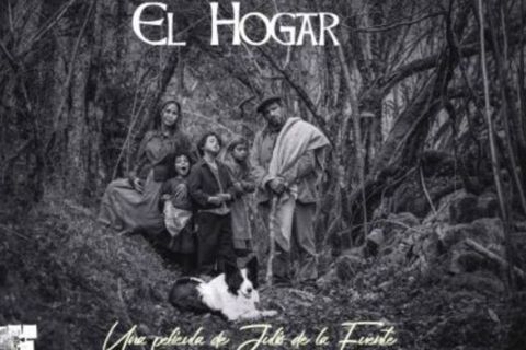 Cartel de la obra, El Hogar