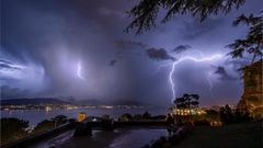 51 rayos sobre Vigo