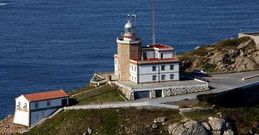 Vista a�ra del Cabo Fisterra, Patrimonio Europeo desde marzo del 2007.